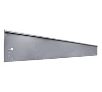 Bordure de gazon métal galvanisé 13,5-18,5x120 cm 1 pièce