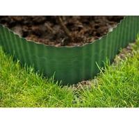 Bordure de gazon - NATURE - H20cm x L9m - Polyéthylene - Flexible et ondulée
