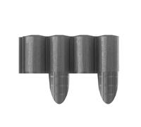 Cellfast ECO Bordure de pelouse en Graphite 240 cm