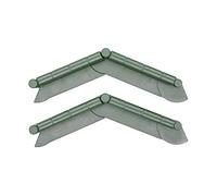 Bordure de Jardin décorative en Plastique Vert- pour pelouses, parterres, Plates-Bandes et chemins - 10 m de Long x 6 cm de Haut, en Plastique de Haute qualité avec Protection UV