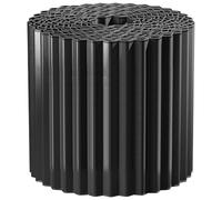 Bordure de jardin durable et résistante aux intempéries - Bordure de pelouse décorative en métal - Bordure de clôture de jardin - Bordure de paysage en acier ondulé - Installation facile