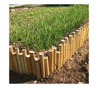 Bordure De Jardin En Bambou, Clôture Décorative De Jardin Clôture De Séparation De Jardin Bordure De Protection Pour Intérieur, Extérieur, Pelouse, Patio, Décorée ( Couleur : Natural-A , Taille : L100