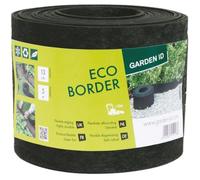 Bordure de jardin en caoutchouc recyclé - GARDEN ID Eco Border - 5 m H13 cm - Indestructible - Flexible, pose droite ou courbée.