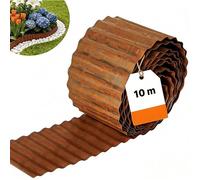 Bordure De Jardin Flexible: Bordure Acier Corten Bordure De Pelouse pour Jardin Parterre Gazon Allées Et Autour des Arbres BORDURE