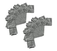 Bordure de jardin imitation pierre | Bordure flexible imitation paysage | Bordure décorative pour parterres de fleurs | Pour panneaux extérieurs, , pelouse, cour, , arbres, jardins, porche