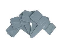 Bordure De Jardin Lot de 10 clôtures Jardin en Plastique for parterres Fleurs et décoration, Bordure Effet Pierre Imitation, Facile à Assembler