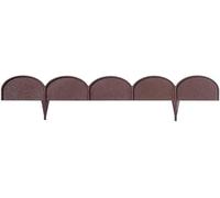 Bordure de jardin - PROSPERPLAST - IKRA - Longueur 10m - Hauteur 165mm - Marron foncé
