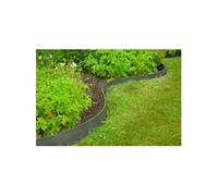Bordure de jardin texturée 0,12x12 m 5 mm gris
