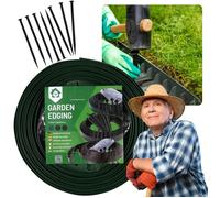 Bordure de jardin vert 50m + 150 ancres