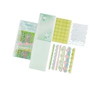 Bordure de journal antique, arrière-plan de scrapbooking, papier de décoration pour la fabrication de cartes, embellissement de livre de mémoire, bordures décoratives