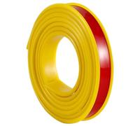 Bordure de meuble en U, Bande de chant auto-adhésive TPE en forme U, 5 mètres, multicolore, 9-40mm, for meubles(Yellow,28mm)