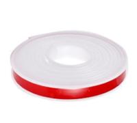 Bordure de meuble en U, Ruban adhésif for chants de meubles en forme U multicolore 12-25 mm 1 mètre(White 12mm)