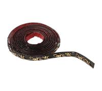 Bordure de Miroir Auto-adhésive Pvc Flexible pour Cadres et Murs | 5 Mètres, Pose Facile sur Bords Droits ou Courbes, Finition Dorée, Usage Chambre