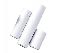 Bordure de Papier Peint, Autocollant de Bordure Murale PVC Décoller et Coller, Décalcomanies Décoratives Autocollantes, Anti-salissures Imperméables pour Salle de Bain Salon Cuisine-white2||10*500cm