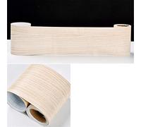 Bordure de papier peint Bouleau Décoration murale amovible Frise Murale Autocollant en PVC Plinthe Autocollant imperméable 15cm X 1000cm