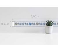 A.S. Création Papier Peint Enfant Little Stars Papier peint intissé 5.00 m x 0.13 m Bleu Fabriqué en Allemagne par 358642 35864-2