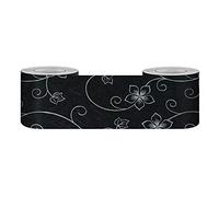 Bordure de papier peint Frise Murale Adhesive Bordure Papier Peint Frise Autocollante pour Cuisine Salle de Bains Chambre Décoration Murale Motif simple 30cm X 500cm