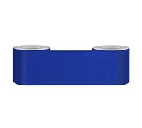 Bordure de papier peint Frise Murale Adhesive Frise Autocollante pour Cuisine, Salle de Bains, Plafond, Salon, plinthe, Chambre Décoration Murale bleu foncé givré 10cm X 500cm