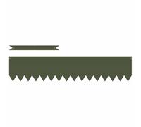 Bordure De Pelouse 20 Pcs 100 X 0.05 X 20 Cm Vert Olive | Materiau aux intemperies, design moderne, separe herbe et chemins, installation facile a deux personnes