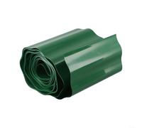 Bordure de pelouse élastique en plastique imperméable, empêche l'herbe de surcroître, design flexible pour la séparation de la pelouse, installation au niveau du sol, longueur 9 m (15 cm x 9 m)