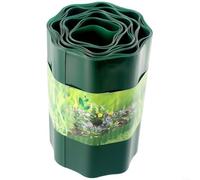 Bordure de pelouse élastique en plastique imperméable, empêche l'herbe de surcroître les parterres de fleurs, design flexible pour la séparation de la pelouse, installation au niveau du sol, longueur