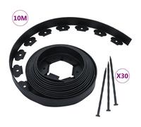 Gazonrand flexibel met 30 pinnen 10 m 5 cm48614
