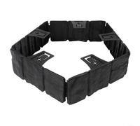 Bordure de pelouse flexible avec piquets solides, conçue pour définir les bords du jardin et protéger les plantes de la propagation des racines (noir)