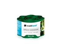 Bordure de pelouse Jardin Cellfast flexible 9m 10-20cm Vert Brun Vert foncé Noir