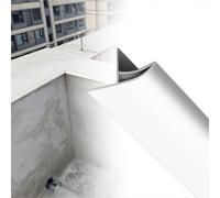 Bordure De Protection Décorative Pour Gouttières, Dispositif De Protection De Gouttière En Forme De Bec D'aigle, Baguette De Finition(C,L W 150cm x 30mm)