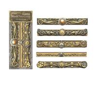 Bordure de tableau noir droit avec motif briques colorées pour école ou casier mural