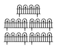 Bordure décorative pour bordure de jardin | Clôture de frontière de 5 pièces pour parterres de fleurs - Clôture frontalière pour parterres de fleurs, clôture paysagère, aménagement paysager de jardin,