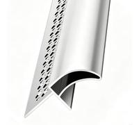 Bordure D'égouttement En Aluminium, Capuchon Anti-goutte À Bande Profilée | Empêche Les Lignes De Coupe Des Eaux De Ruissellement De Pluie, Installation Facile(35mm)