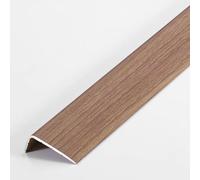 Bordure d'escalier en aluminium, moulage de nez en forme de L pour escaliers extérieurs et sols stratifiés, protection d'angle pour plus de sécurité et de durabilité