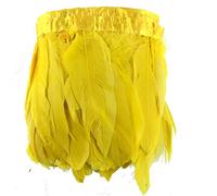 Bordure d'ornement Sowder en plumes d'oie - Longueur de 1,8 m