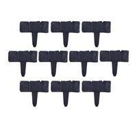 Bordure en Blocs De Pierre Artificielle,10 Pièces De Panneaux De Clôture Artificiels Résistants Aux Intempéries - Petite Clôture Bordure De Jardin | pour Arrière-Cour Pelouse Patio Terrasse Fleurs