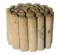 Bordure en bois pour jardin 200 x 20 x 5 cm