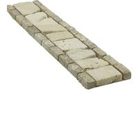 Bordure en mosaïque - ALBEDO PIERRE - Carmenta - 6x29 cm - Travertin naturel - Décoration intérieure/extérieure