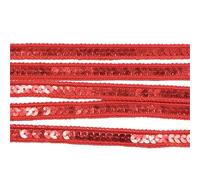 Bordure en Sequins Ruban à paillettes en dentelle, 5 mètres, 12mm, tissu for robe, vêtements, coiffure de mariée, bricolage, accessoires couture artisanaux(B07)