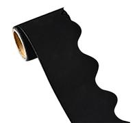 Bordure festonnée à paillettes pour tableau d'affichage, décoration scolaire, casier mural