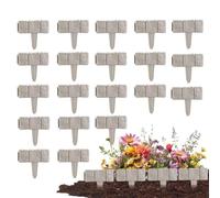 Bordure Flexible De Jardin Pour Massif 20 Pièces Clôture Flexible Et | Bordures Extérieures Et Clôture Jardin Maison, Cour, Patio, Terrasse, , Chemin Et Massif