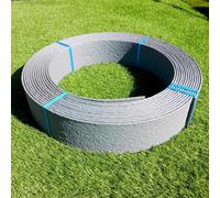 Bordure Jardin Flexible Plastique Flex 14CMx25M - Facile à Installer - Durable - Idéal Aménagement Extérieur