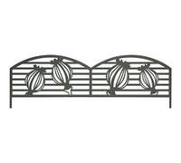 Bordure métal décoratif à planter PUPPY - 0,40 x 1 m - Vert Olive