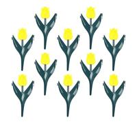 Bordure Plate-Bande 10 Pièces Décoratives En Forme De Artificielle | Bordures Décoratives Jardin pour Pelouse Parterres Paillis Terrasse Herbe Plantes Piscine Cour Massif Rocaille Chemin s