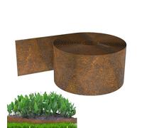 Bordure pour aménagement paysager, bordure de chemin, 10 m, clôture en métal, décoration pour allées, jardin, cour, terrasse, extérieur
