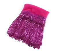 Bordures à Franges 18cm Sequin Fringe Trim Tassel Glitter Lace Fringes For Dance Clothes Dresses Decorative DIY Sewing Accessories(Color1,10Yards)