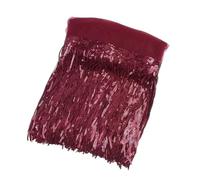 Bordures à Franges 18cm Sequin Fringe Trim Tassel Glitter Lace Fringes For Dance Clothes Dresses Decorative DIY Sewing Accessories(Color7,1Yard)
