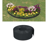 Bordures de jardin 3 pcs noir 10 m 20 cm polyéthylène vidaXL vidaXL