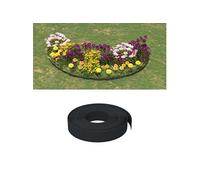 Bordures de jardin 4 pcs noir 10 m 10 cm polyéthylène 3155434