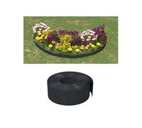 Bordures de jardin 5 pcs noir 10 m 20 cm polyéthylène 3155459