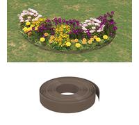 Bordures de jardin 3 pcs marron 10 m 10 cm polyéthylène vidaXL vidaXL